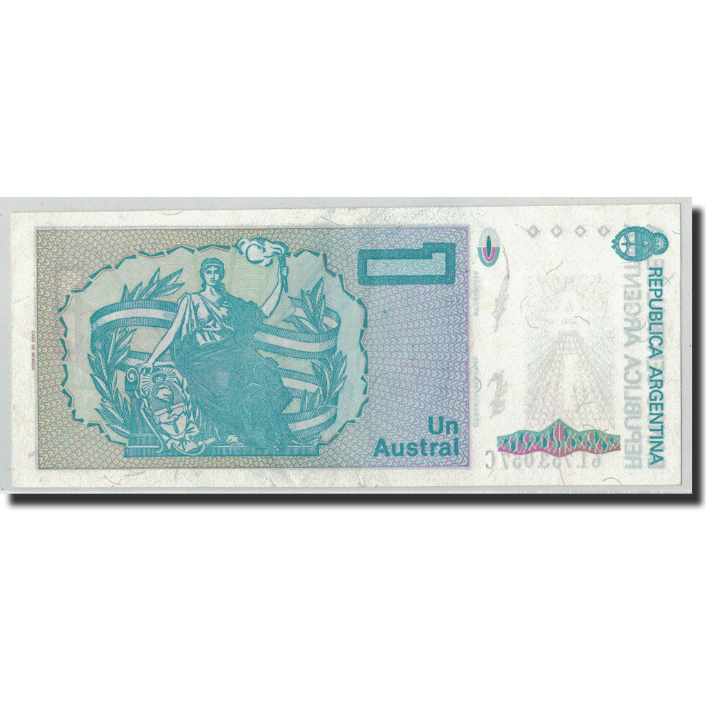 Billete, 1 Austral, Undated (1985-91), Argentina, KM:323b, SC