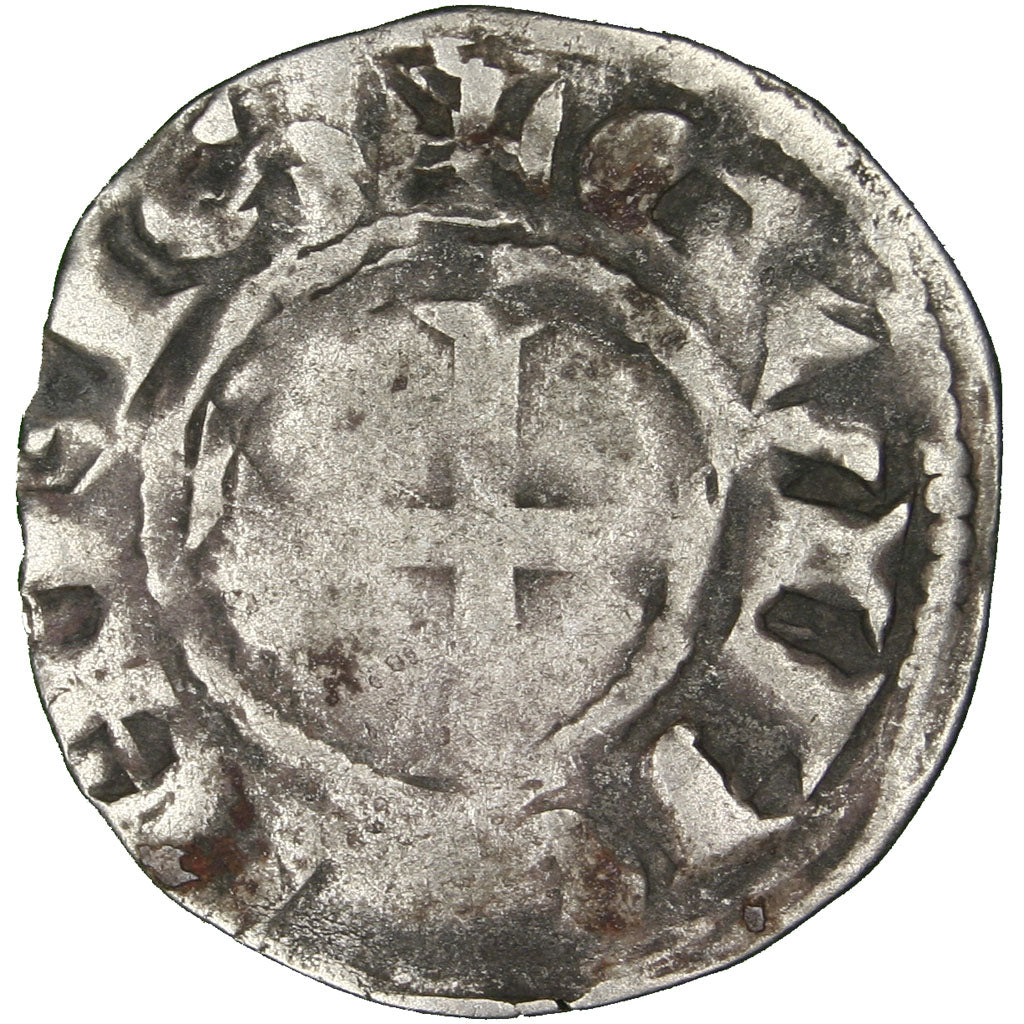 FRANCE, Denarius, Guingamp, VF(20-25), Silver, Boudeau #30, 0.86