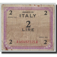 Banknote, Italy, 2 Lire, 1943, KM:M11a, F(12-15)