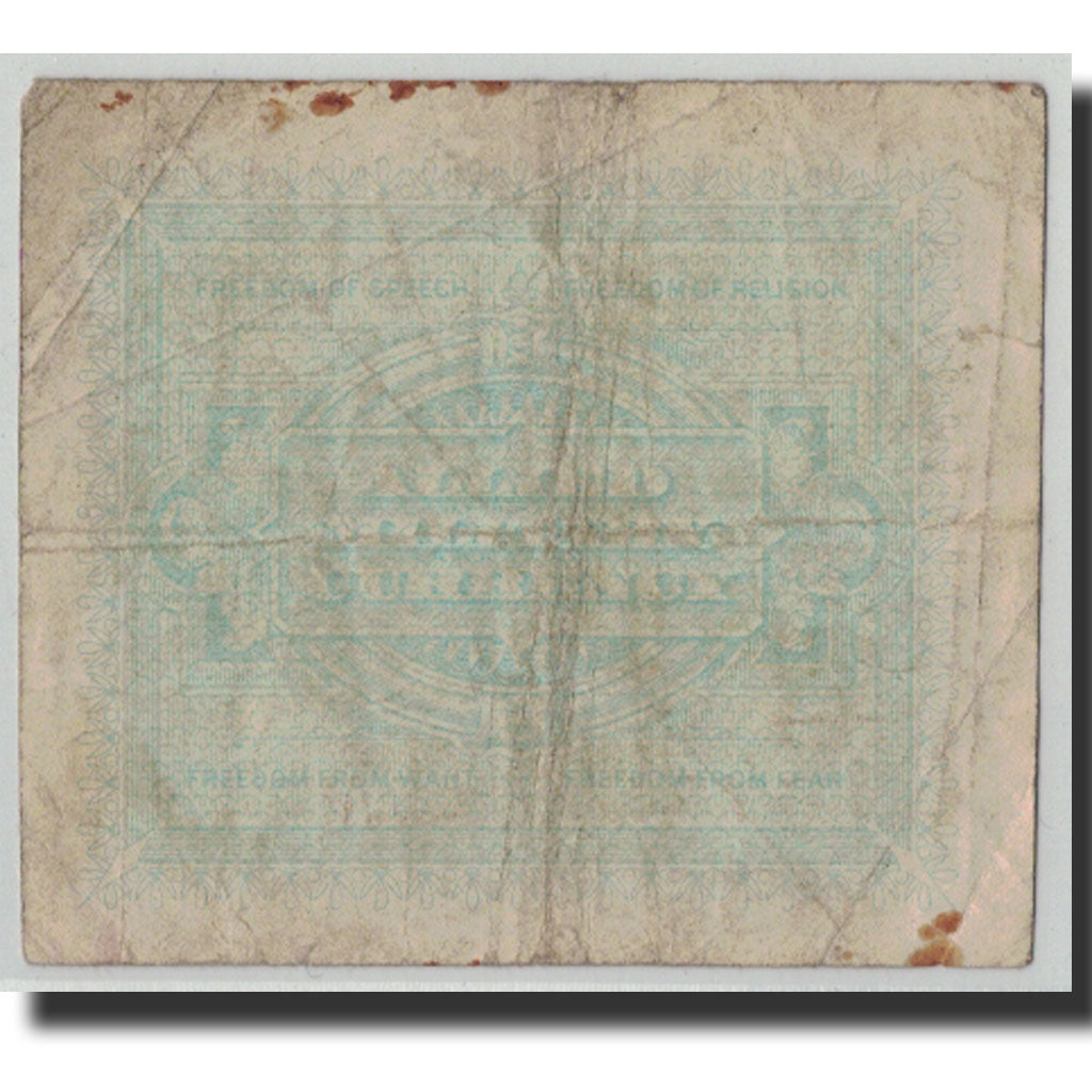 Banknote, Italy, 2 Lire, 1943, KM:M11a, F(12-15)