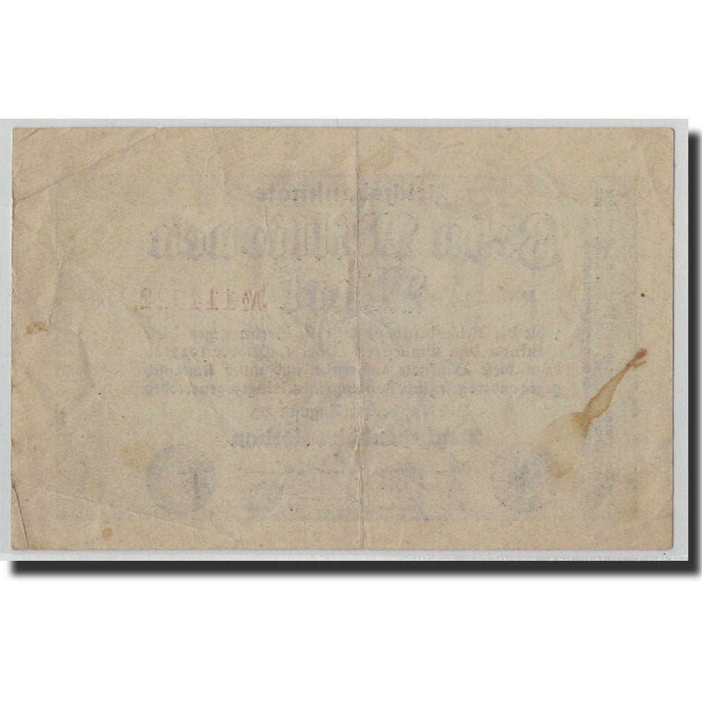 Banknote, Germany, 10 Millionen Mark, 1923, 1923-08-22, KM:106a, VF(20-25)