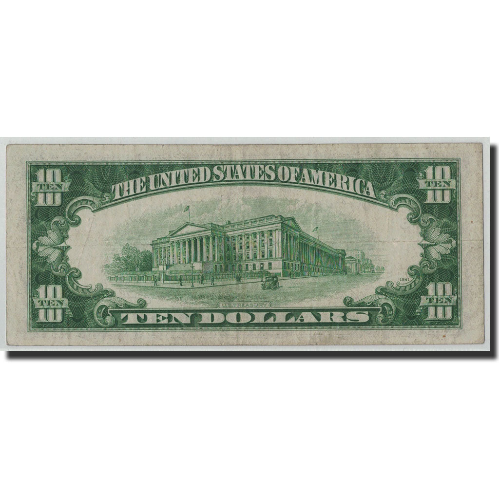 Banknote, United States, Ten Dollars, 1950A, KM:2106, VF(20-25)