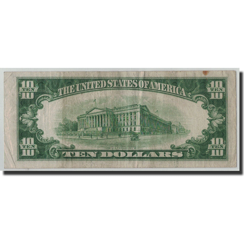 Banknote, United States, Ten Dollars, 1950A, KM:2104, VF(20-25)