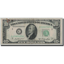 Banknote, United States, Ten Dollars, 1950A, KM:2102, F(12-15)