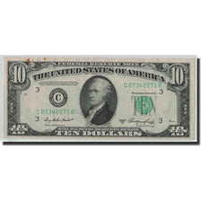 Billet, États-Unis, Ten Dollars, 1950A, KM:2101, TTB