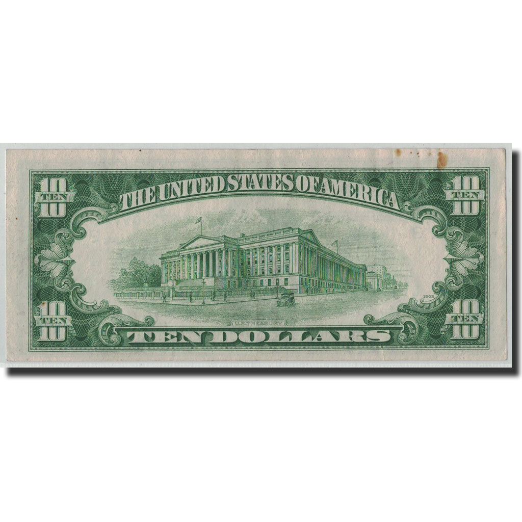 Banknote, United States, Ten Dollars, 1950A, KM:2101, EF(40-45)