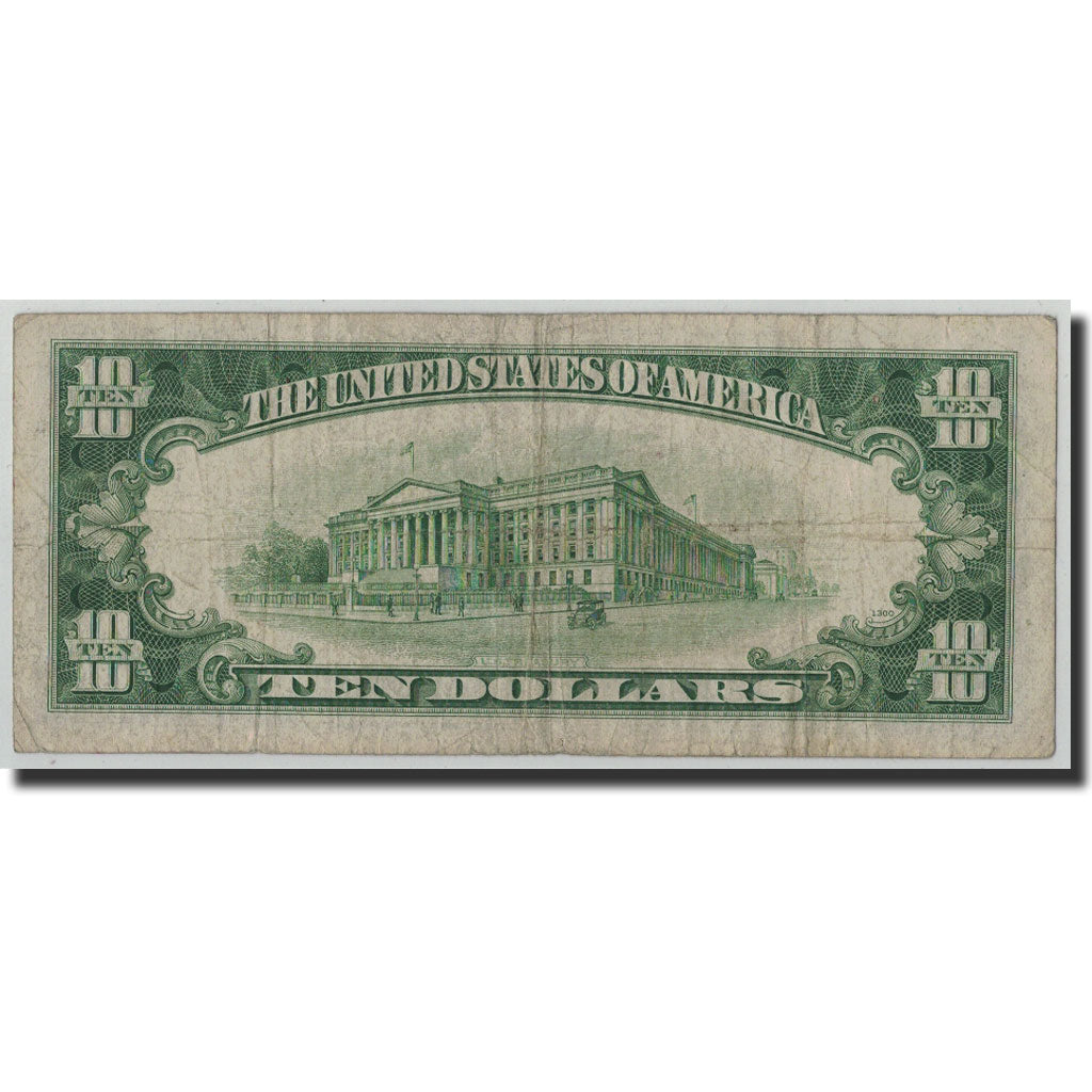 Banconote, Stati Uniti, Ten Dollars, 1950, KM:2087, B+