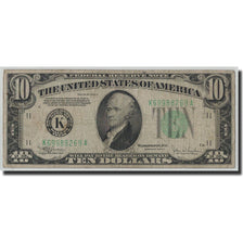Billet, États-Unis, Ten Dollars, 1934c, KM:2073, B+