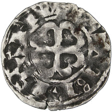 FRANCE, Denarius, Nantes, VF(20-25), Silver, Boudeau #28, 1.08