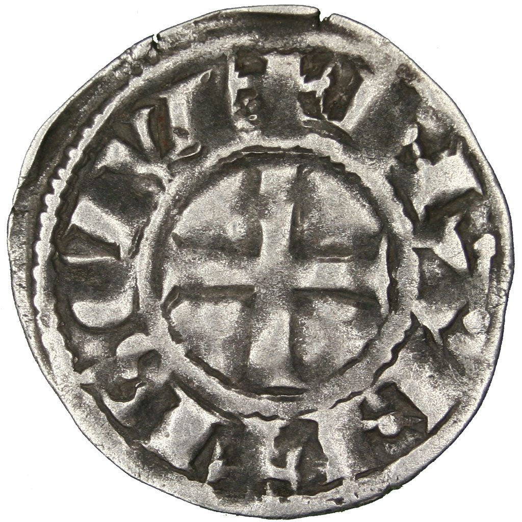 FRANCE, Denarius, Nantes, EF(40-45), Silver, Boudeau #28, 0.93