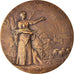France, Médaille, Art Nouveau, Agriculture, Grandhomme, SUP, Bronze