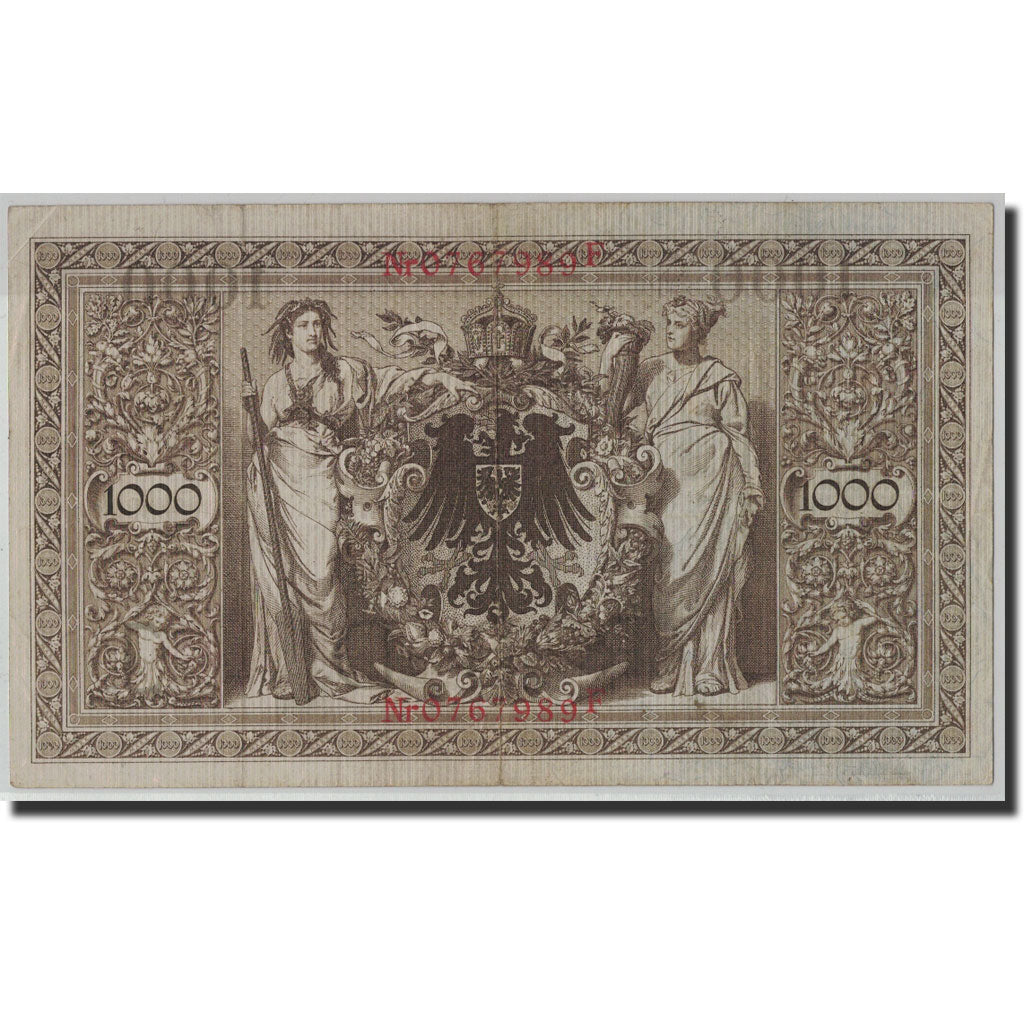 Banknote, Germany, 1000 Mark, 1910, 1910-04-21, KM:44b, VF(20-25)