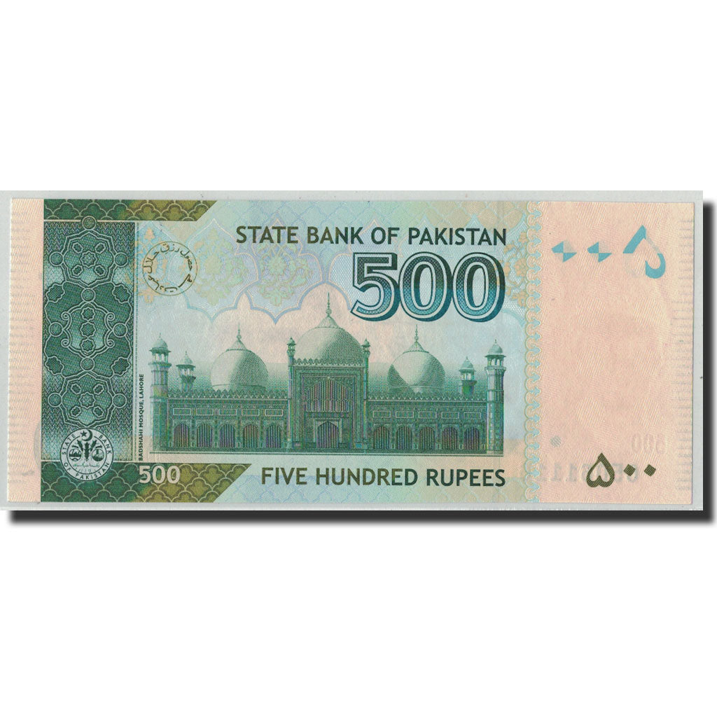 Biljet, Pakistan, 500 Rupees, 2006, KM:49a, SPL
