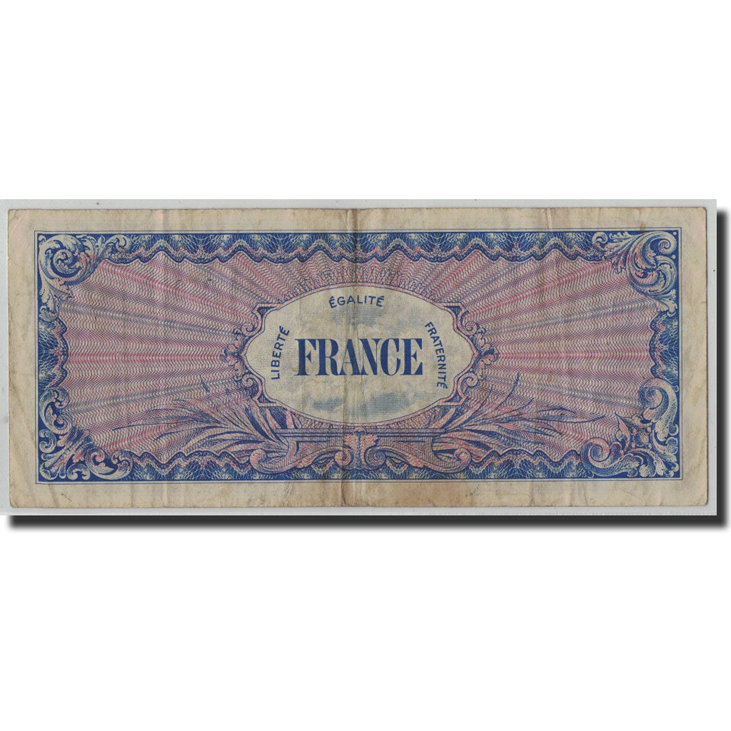 France, 100 Francs, 1945 Verso France, 1944, VF(20-25), Fayette:VF25.1, KM:123a