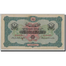 Banknote, Turkey, 1 Livre, L.1332, KM:90a, VF(30-35)