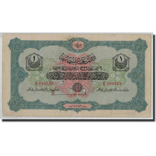 Banconote, Turchia, 1 Livre, L.1332, KM:90a, MB+