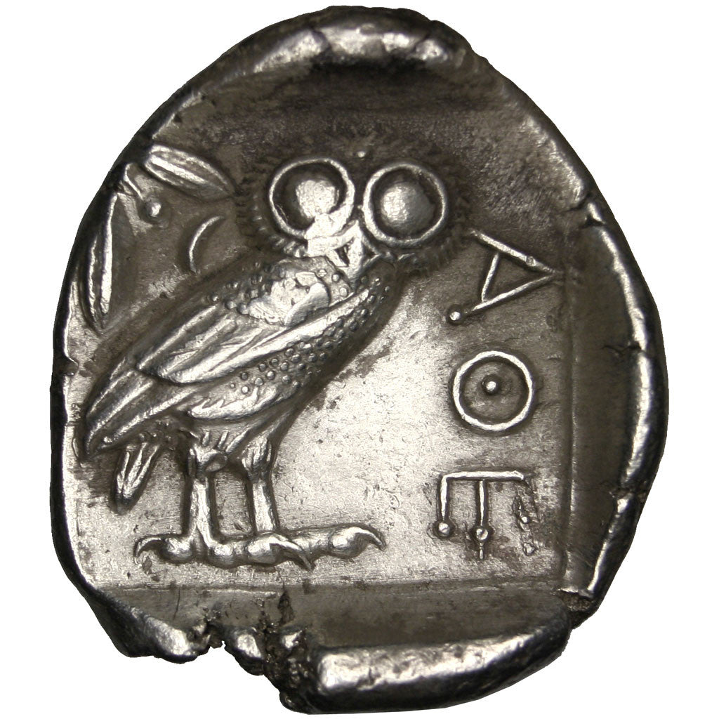 Monnaie, Attique, Athènes, Athena, Tétradrachme, Athens, SUP, Argent