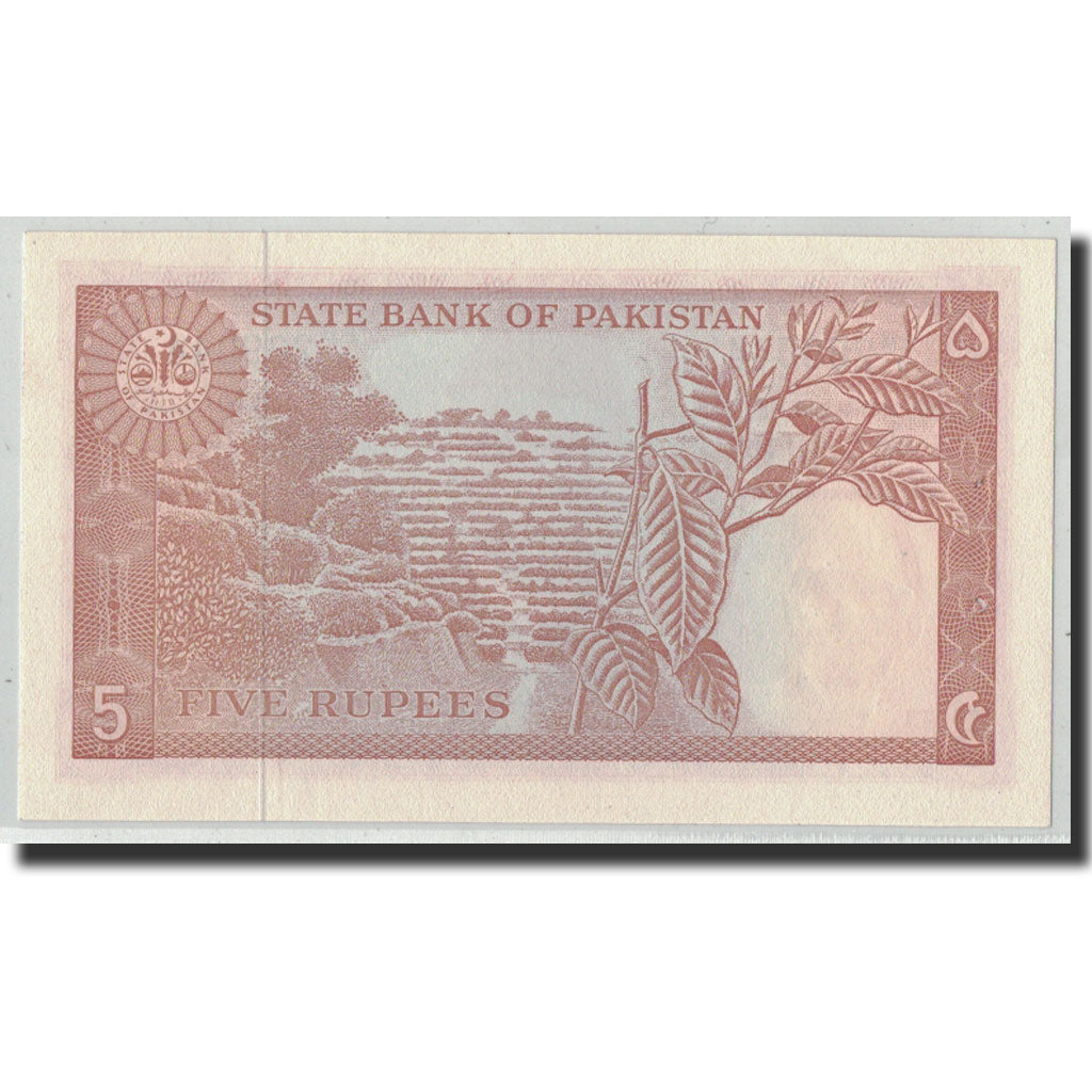 Banknote, Pakistan, 5 Rupees, ND (1972-1978), KM:20b, UNC(63)