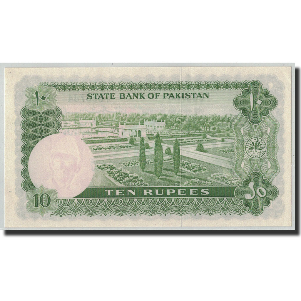 Banknote, Pakistan, 10 Rupees, Undated (1972-75), KM:21a, UNC(63)