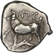 Thrace, Byzantion, Hemidrachm, EF(40-45), Silver, 2.52