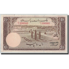 Banknote, Pakistan, 10 Rupees, Undated (1951), KM:13, AU(55-58)