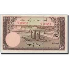 Banknote, Pakistan, 10 Rupees, Undated (1951), KM:13, AU(55-58)