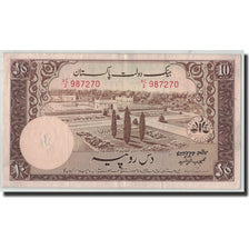 Banknote, Pakistan, 10 Rupees, Undated (1951), KM:13, VF(20-25)