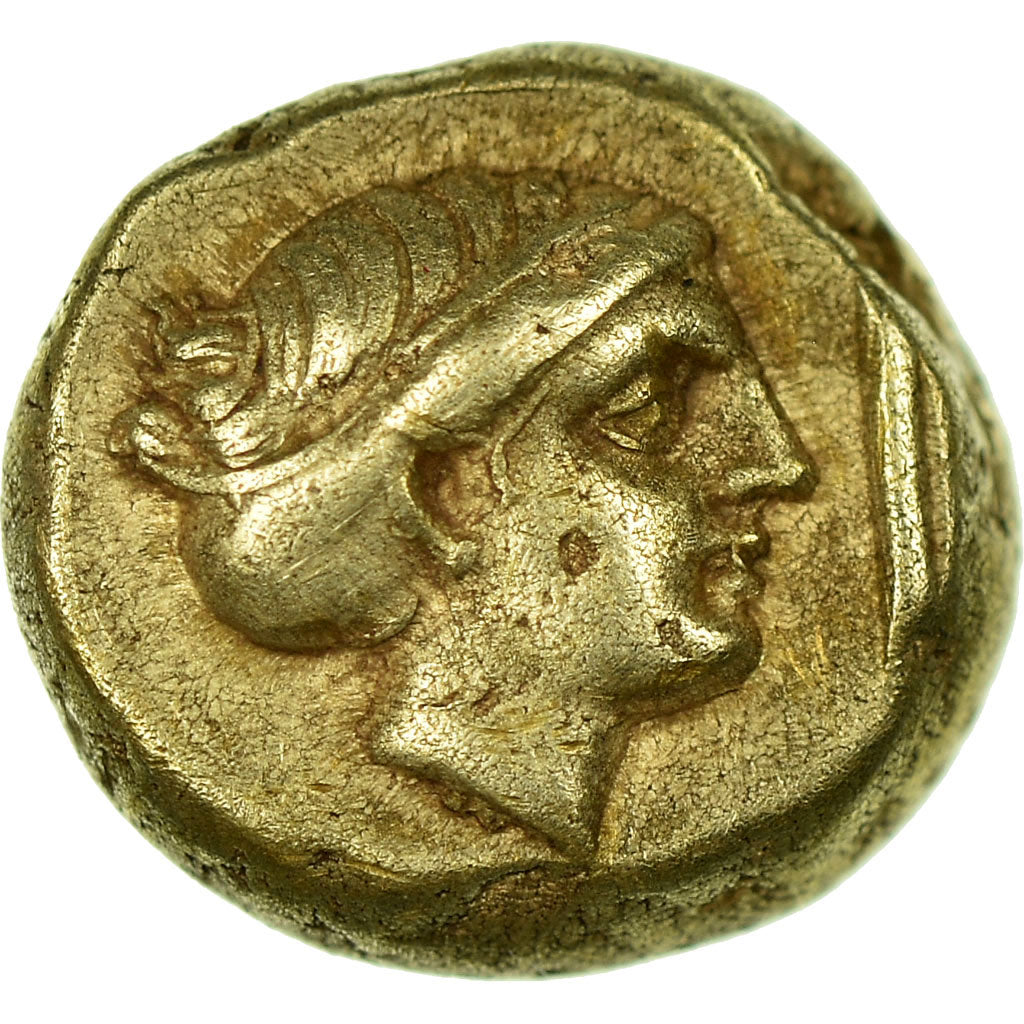 Coin, Lesbos, 480-350 Bf JC, Mytilene, Apollo, Hekte, Mytilene, AU(50-53)