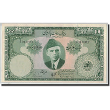 Biljet, Pakistan, 100 Rupees, ND (1957), KM:18c, SPL