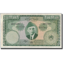 Banknote, Pakistan, 100 Rupees, ND (1957), KM:18b, AU(55-58)