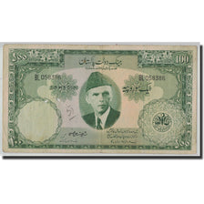 Banknote, Pakistan, 100 Rupees, ND (1957), KM:18a, VF(20-25)