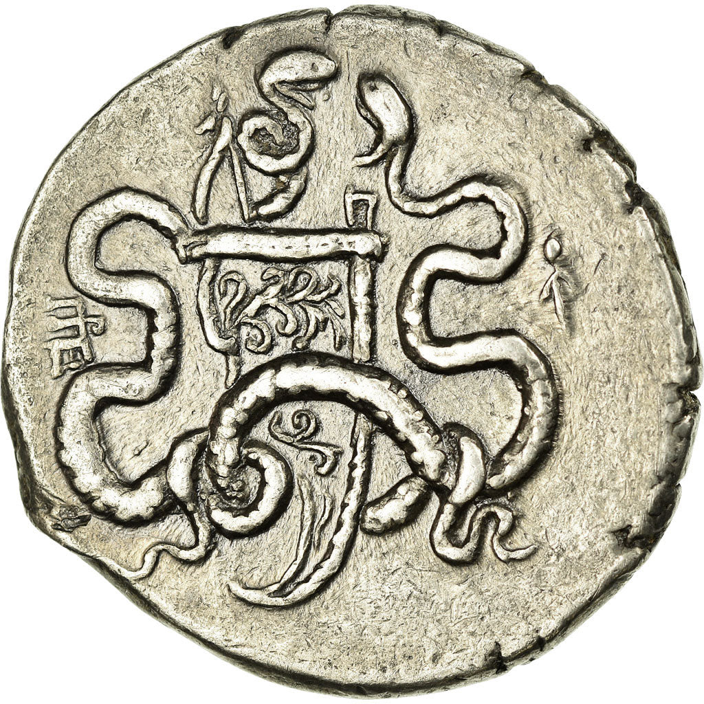 Moneta, Mysia, Pergamon, Cistophorus, Pergamon, BB+, Argento
