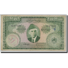 Banknote, Pakistan, 100 Rupees, ND (1957), KM:18a, VF(20-25)