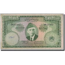 Banknote, Pakistan, 100 Rupees, ND (1957), KM:18a, VF(30-35)