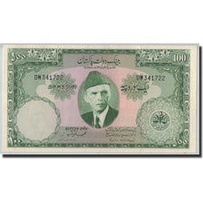 Banknot, Pakistan, 100 Rupees, ND (1957), KM:18a, UNC(65-70)