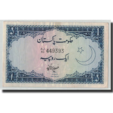 Banknote, Pakistan, 1 Rupee, Undated (1964), KM:9a, AU(55-58)
