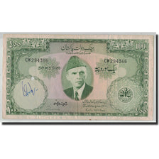 Banknote, Pakistan, 100 Rupees, ND (1957), KM:18a, VF(20-25)