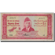 Banknote, Pakistan, 500 Rupees, Undated (1964), KM:19c, VF(20-25)