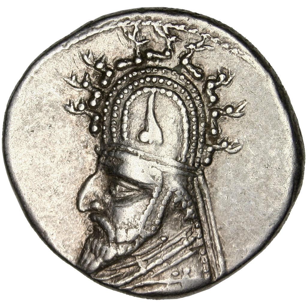 Parthia (Kingdom of), Sinatruces, Drachm, Ekbatana, AU(50-53), Silver, 4.07
