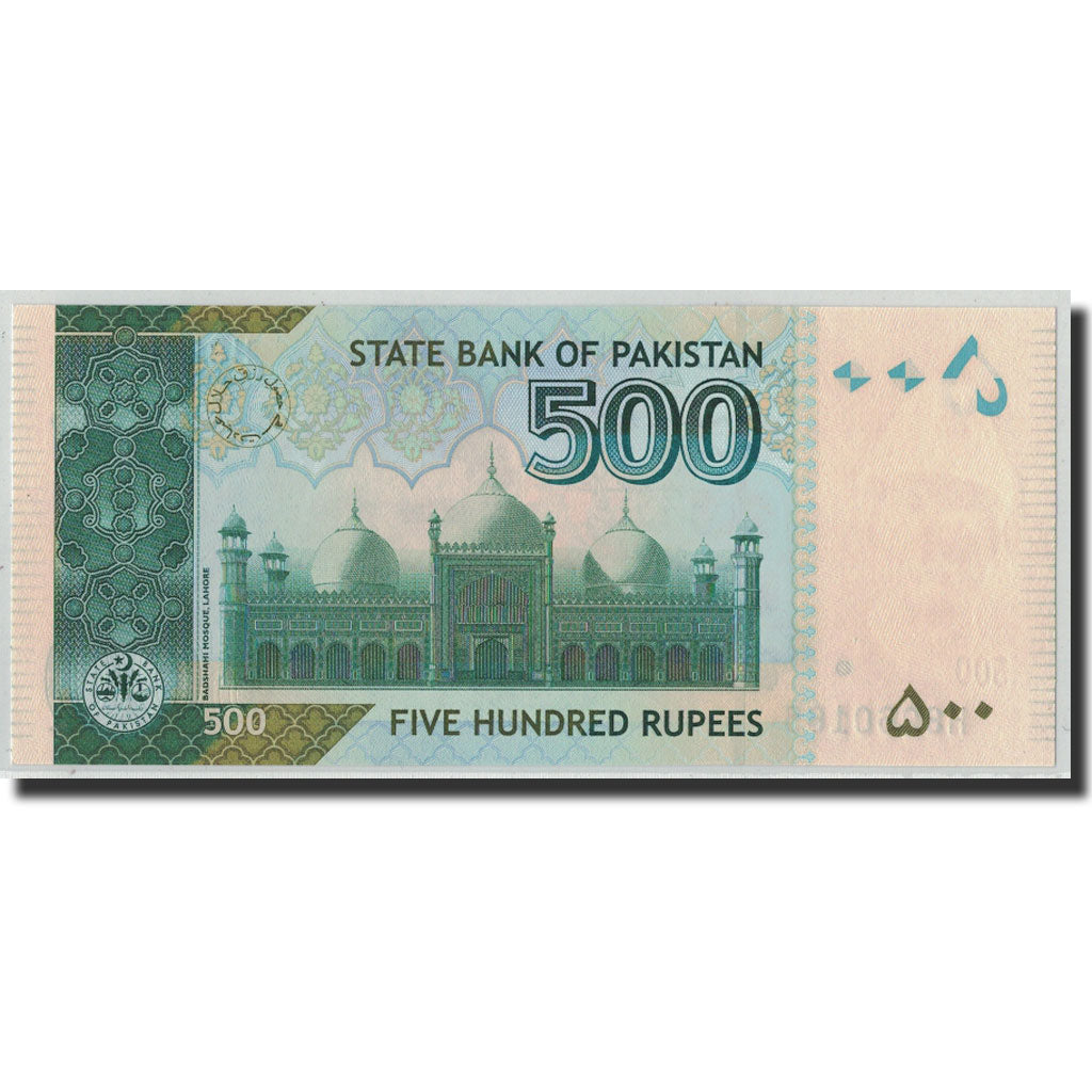 Banknote, Pakistan, 500 Rupees, 2006, KM:49a, UNC(63)