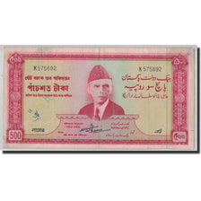 Geldschein, Pakistan, 500 Rupees, Undated (1964), KM:19c, S