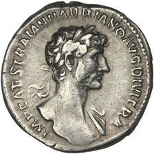 Hadrian, Denarius, Roma, AU(50-53), Silver, 2.73
