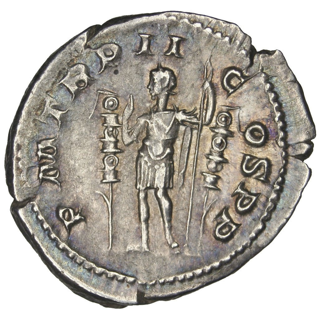 Maximinus I, Denarius, Roma, AU(55-58), Silver, 2.81