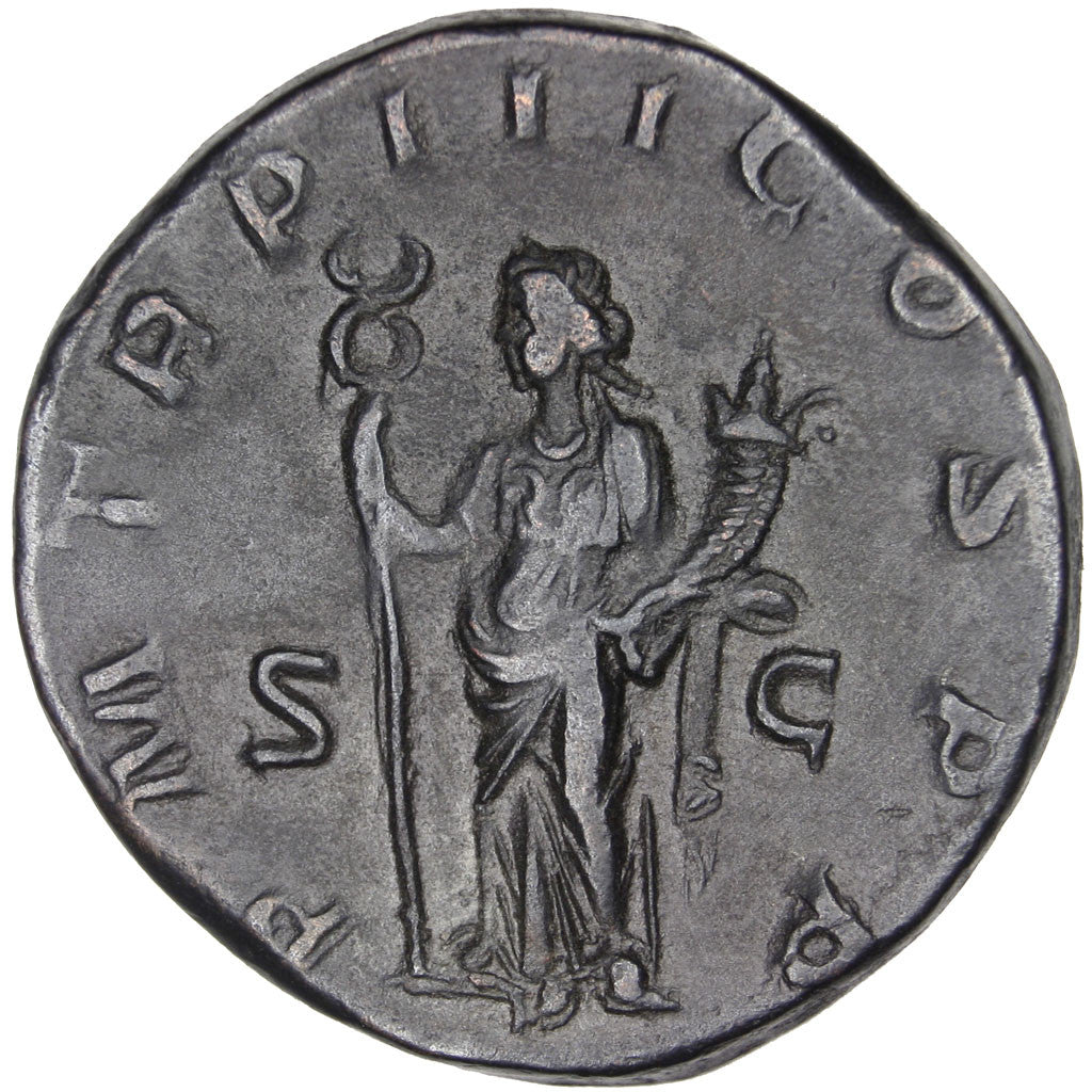 Philip I, Sestertius, Roma, AU(50-53), Copper, 15.30
