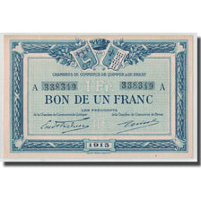 France, Quimper et Brest, 1 Franc, 1915, UNC(60-62), Pirot:104-2