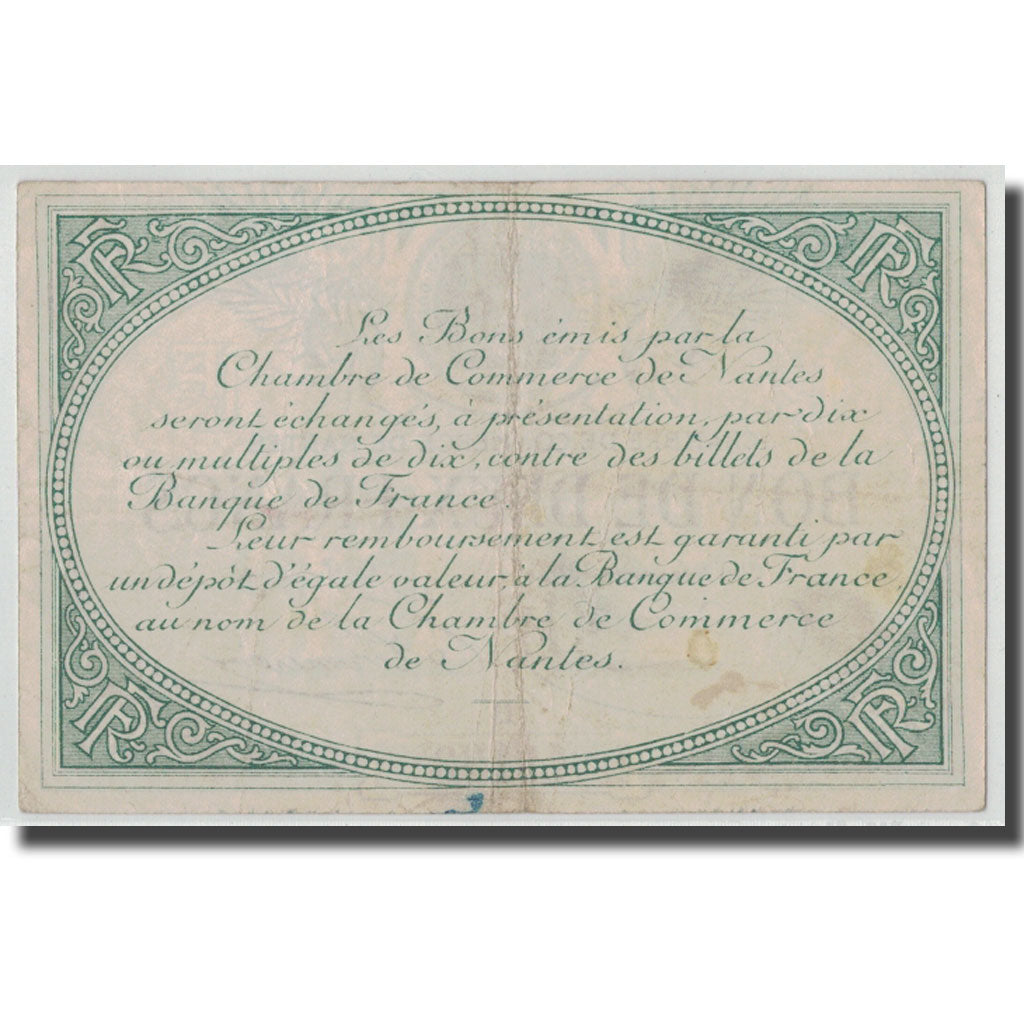 France, Nantes, 2 Francs, AU(50-53), Pirot:88-10