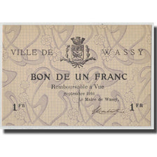 France, Wassy, 1 Franc, 1916, UNC(63), Pirot:52-49
