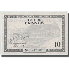 France, Ille et Vilaine, 10 Francs, Undated (1940), UNC(63)