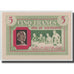 Frankreich, Bon de Solidarité, 5 Francs, UNZ-