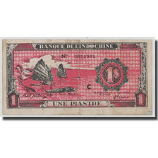 Banknote, Indochina, 1 Piastre, Vers 1948, VF(20-25)